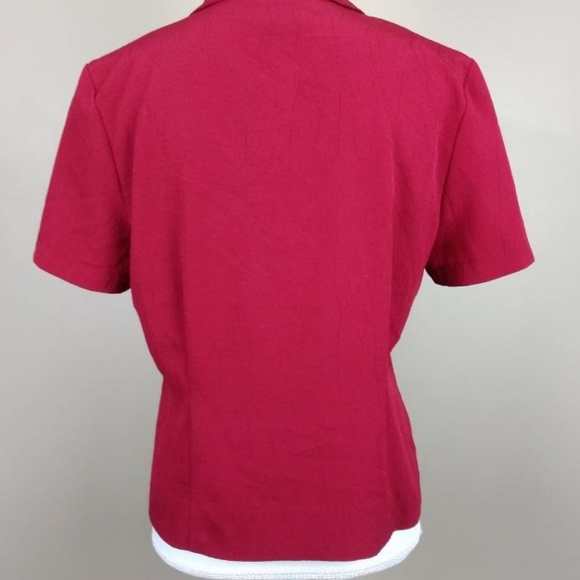 Briggs Petite - Button Down Blouse Size Small - Picture 7 of 7